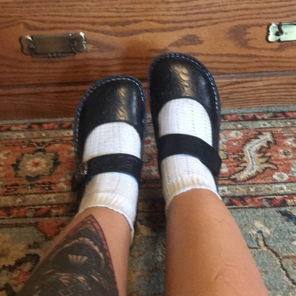 Black Alegria Mary Janes - Picture 7 of 10